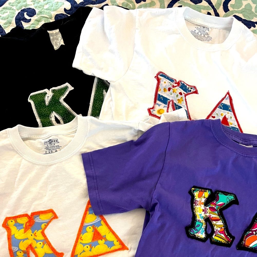 Lot of 4 Kappa Delta shirts size small